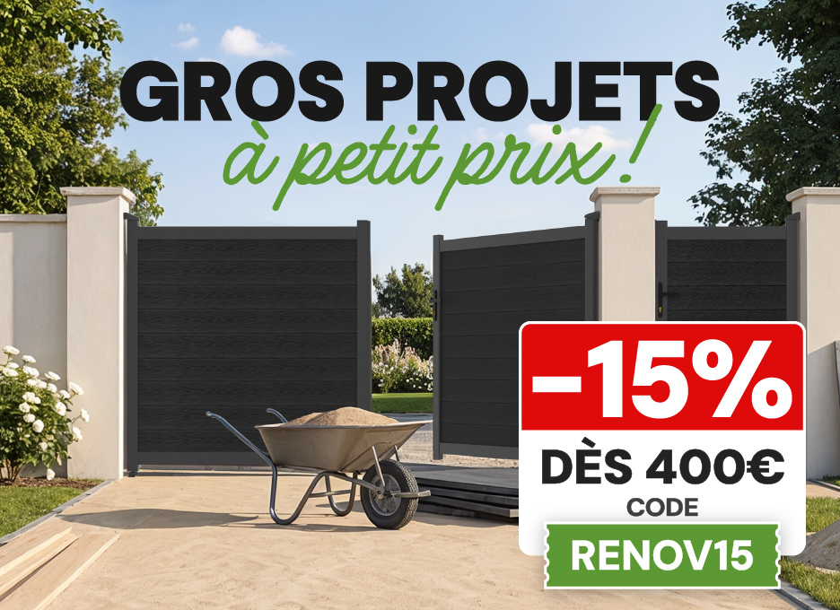 Gros Projets à petits prix dès 400€